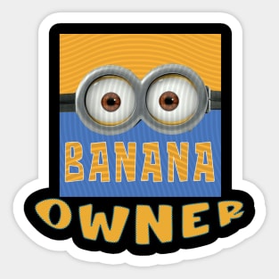 MINIONS USA OWNER Sticker